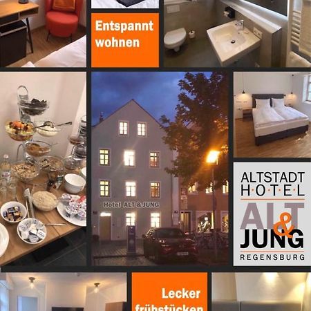 Altstadthotel Alt&Jung Regensburg Exterior foto